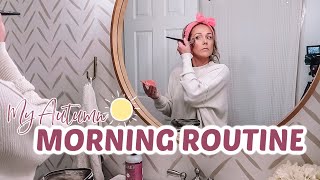 *PEACEFUL* FALL MORNING ROUTINE OF A WORK FROM HOME, SINGLE MOM| Tres Chic Mama