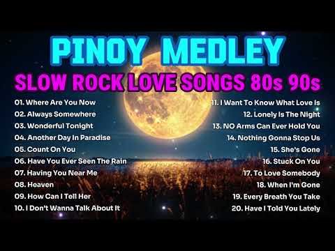 Slow Rock love Songs Nonstop Medley 🔥 Emerson Condino Nonstop 2024 ️🌕 Best Nonstop Pinoy Medley 💦