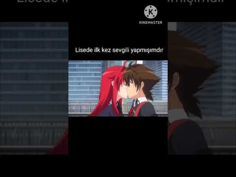 Issei Kisses Rias Gremory #lewd #oppai #h3ntai #harem #highschooldxd #dxd  #issei #rias #anime #lewd