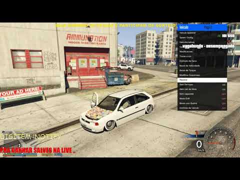 GTA RP SERVIDOR BURN RP USANDO MOD E TROLANDO GERAL MOD MENU