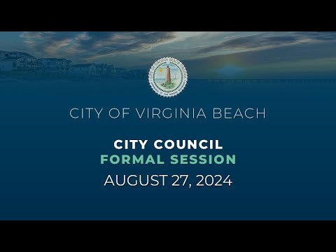 City Council Formal - 08/27/2024