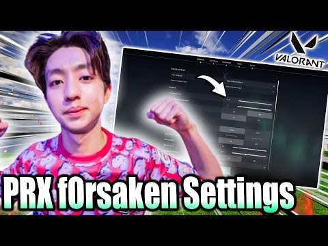 Paper Rex f0rsaken Valorant Settings | Forsaken Sensitivity And DPI