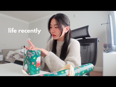 life recently │ spending the holidays eating good food, secret santa, baking christmas treats