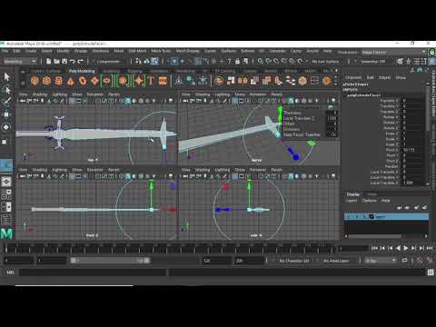 3DCGクリエイター講座 [Maya]ダイジェスト_Chapter2 モデリング