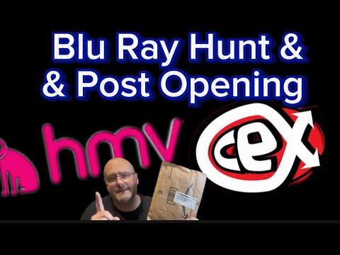 Blu-ray Hunt. HMV / CEX and Post Opening