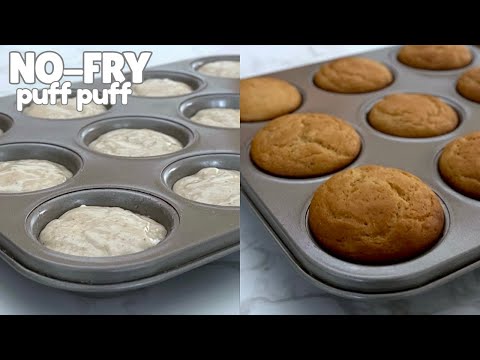 How to make the Fluffiest PUFF PUFF without Frying