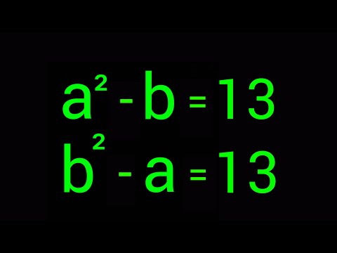 Germany | Can you solve this ? | Math Olympiad  (a,b)= ?