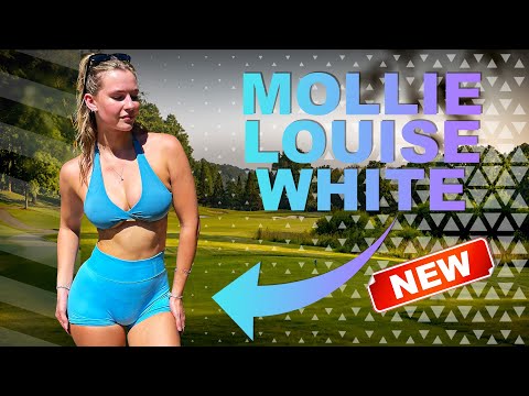 MOLLIE LOUISE WHITE Reveals Her Slow Motion Golf Swing SECRETS