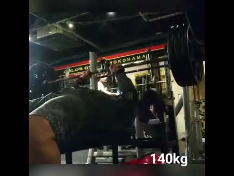 【生ける伝説beastjoker】ナローベンチ180kg7reps #benchpress #narrowbenchpress