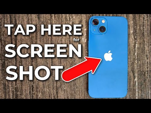 How to Take Screenshot on iPhone (Back Tap)