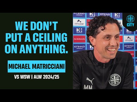 🎤 MANAGER'S PREVIEW | Michael Matricciani | City v Wanderers | 29/11/24