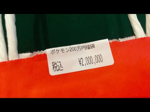 かなり前に買ってた200万円のポケカ福袋開ける