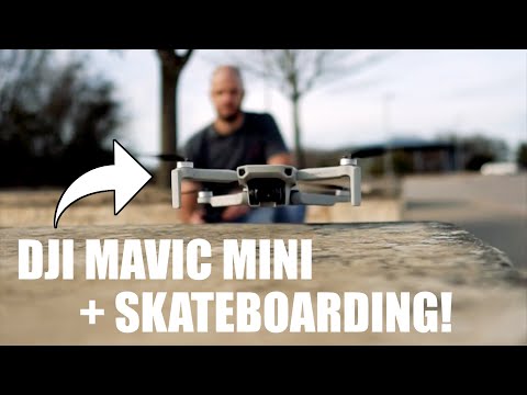 Can You Film Skateboarding With A Drone?! (DJI Mavic Mini)