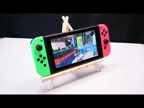 【見やすい！快適】スマホ ＆ Switch 用スタンドの作り方