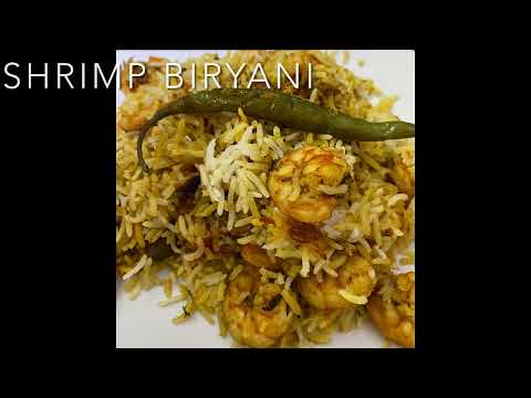 SHRIMP BIRYANI|ARABIC FOOD