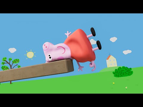 ➤ Peppa Pig Parody - Jelly race 🐷