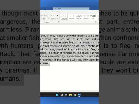 Change Upper Case & Lower Case Quickly on Word [Quick Tutorial]