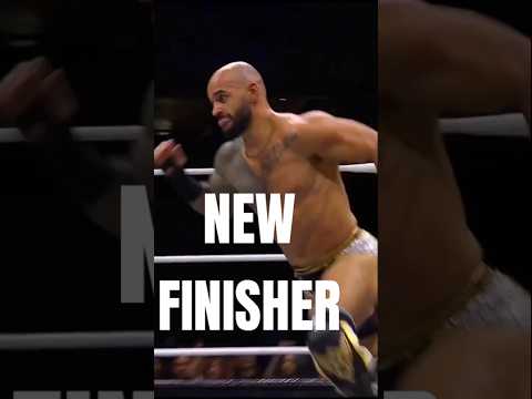 Ricochet debuts a new FINISHER in AEW ! #shorts #aew