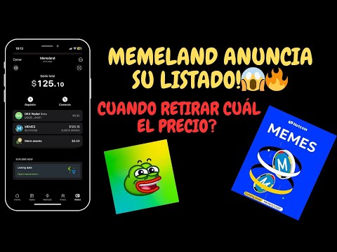 🚨AIRDROP MEMELAND  ANUNCIA SU LISTADO!🔥😱 #memeland #crypto #bitcoin  #airdrop #telegram #memeairdrop