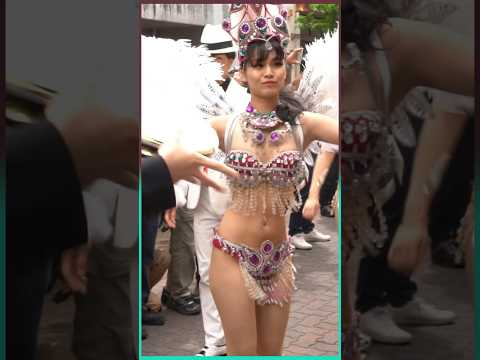 伝説の紫姫 美人 女子大生サンバカーニバル ウニアン Samba Japanese 蒲田 2019