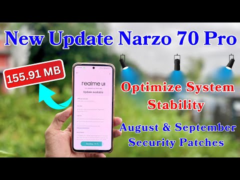 Realme Narzo 70 Pro New Update August & September Security Patches Today Received This Update