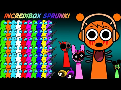 어몽어스 | AMONG US vs. INCREDIBOX SPRUNKI Characters | Among Us Animation