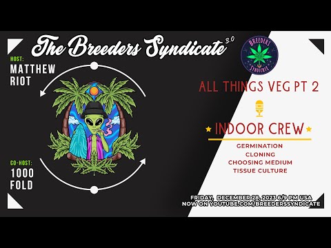 Indoor Crew: Cloning, Vegetative Stage, Tissue Culture pt. 2 S10 E04