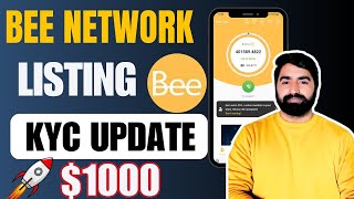 Bee Network KYC Verification Update | Bee Network Listing Price Update | Bee Network Mining App