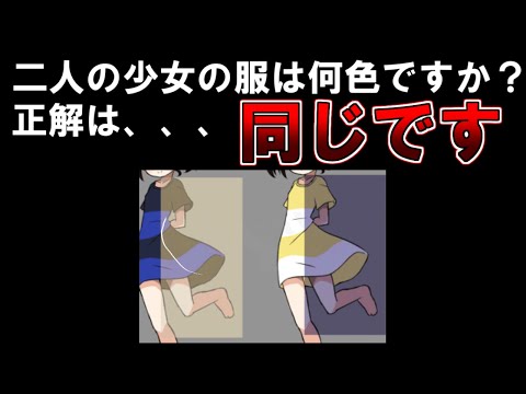 [Yukkuri Movie] 99% of people make mistakes. If color of clothes looks different, watch this video