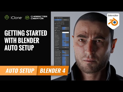 Getting Started with Blender Auto Setup & Pipeline plugins CC3+ | Character Creator 4 Tutorial