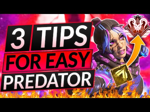 3 THINGS I WISH I KNEW BEFORE Hitting PREDATOR - Apex Legends Tips Guide