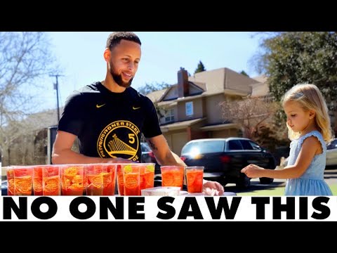 Girl Sells Lemonade To Pay For Chemo, Suddenly Steph Curry Passes & Leaves Everyone SPEECHLESS