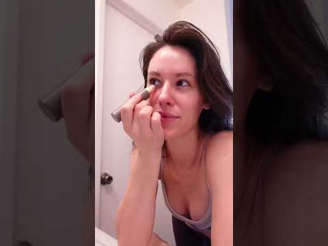 Simple skin care and makeup routine #grwm #naturalmakeup