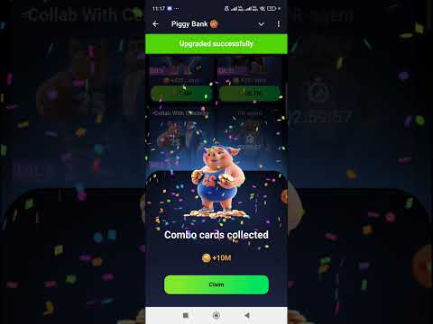 Piggy Bank Combo Today 28 November | Piggy Bank Daily Combo | Piggy Bank Combo Card