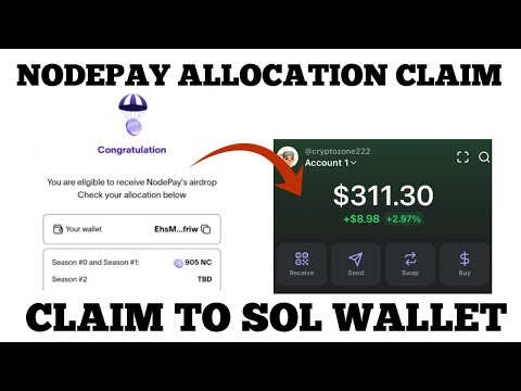 NODEPAY AIRDROP CLAIM - Check $NC Token Allocation | Nodepay Listing Date