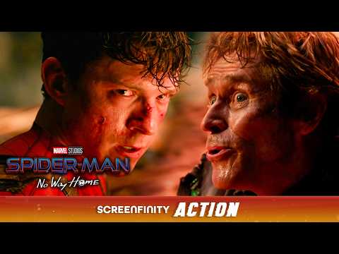 Peter Parker's Climactic Battle with Green Goblin | Spider-Man: No Way Home | Screenfinity Action