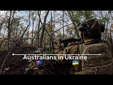 🇦🇺 Australian Volunteers Defend Trench in Ukraine 🇺🇦 Against Russian Assault. #aussie #australian