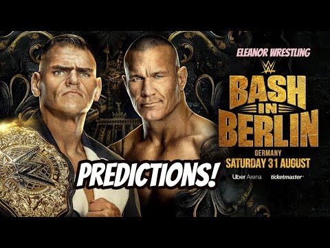 WWE Bash In Berlin 2024 Predictions | Eleanor Wrestling