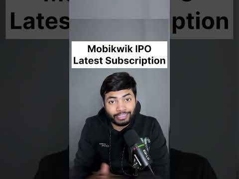 Mobikwik IPO Subscription Status🔥Latest IPO GMP #ipo #buyback #shortsfeed