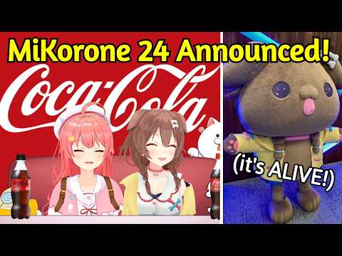 Coca-Cola Sponsors Miko and Korone for MiKorone 24, Furball Korone is Real [Hololive]