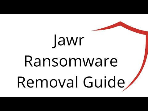 Jawr File Virus Ransomware [.Jawr ] Removal and Decrypt .Jawr Files