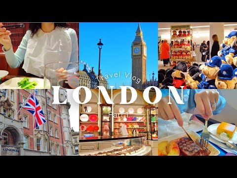 [Travel Vlog] 1 week trip to London | In-flight/hotel introduction | recommended gourmet food