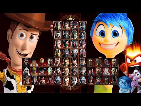 Mortal Kombat 9 - WOODY TOY STORY & JOY - Expert Tag Ladder - Gameplay @(1080p) - 60ᶠᵖˢ ✔