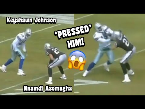 Keyshawn Johnson Vs Nnamdi Asomugha & Charles Woodson 🔥 (WR Vs CB) 2005