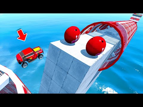 8383.8383% Players Start Questioning Physics After This GTA 5 Parkour Race !