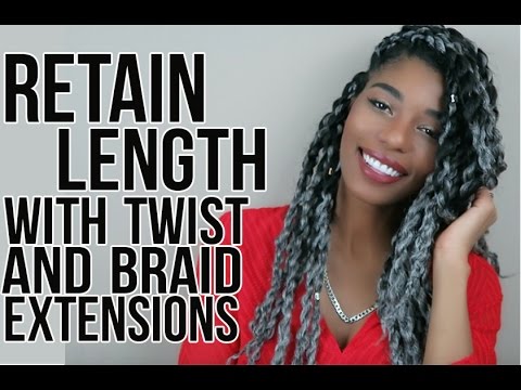 NATURAL HAIR: GROW HAIR FAST WITH BRAIDS AND TWISTS