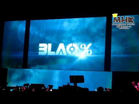 [MHK獨家自拍]120630 THE BLAQ% TOUR IN JAKARTA - Opening + Run Cut