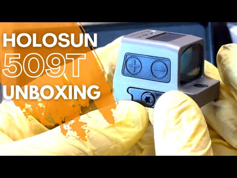 Holosun 509T Unboxing