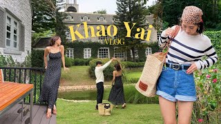 KHAO YAI VLOG นี่มันยุโรปชัดๆ เที่ยวเขาใหญ่หน้าฝนอากาศดีมาก ทำคอนเทนต์กันฉ่ำ✨ | WEARTOWORKSTYLE