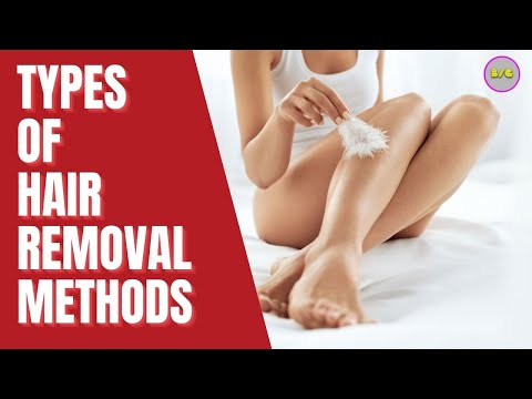 TYPES OF HAIR REMOVAL METHODS #shorts #lifestyle #fashion #laser #ipl #veet #cream #waxing #shaving